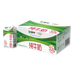 蒙牛 3.2g蛋白质 纯牛奶