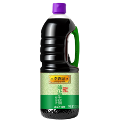 李锦记 薄盐生抽1.52kg*2瓶生抽酿造酱油厨房烹饪炒菜凉拌