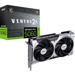MSI GeForce RTX 5060 8G Ventus 2X OC - 8GB GDDR7(28Gbps/128 位),PCIe 5,Boost:2527 Hz,HDMI 2.1b,DisplayPort 2.1b