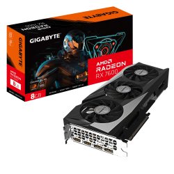 Gigabyte 技嘉 GV-R76GAMING OC-8GD AMD Radeon RX7600 显卡板 GDDR6 8GB