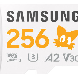 Samsung 三星 PRO Plus Sonic 刺猬 + 适配器 microSDXC 256GB 存储卡