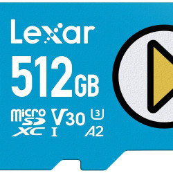 Lexar 512GB Play 蓝色 microSDXC 存储卡