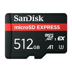 SanDisk 闪迪 512GB microSD Express microSD 卡 - 高达 880MB/s 