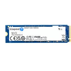 Kingston 金士顿NV3 1TB PCIe 4.0 NVMe SSD固态硬盘 笔记本台式机 读速6000MBs