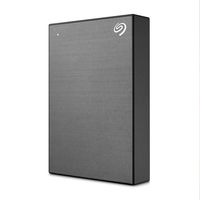Seagate 希捷 One Touch 5TB便携式外置硬盘,PC,笔记本和Mac,USB 3.0,太空灰,包括 2 年救援服务(STKZ5000404)