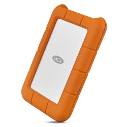 LaCie 移动固态硬盘 三防 5TB Rugged USB-C 机械硬盘 USB Type-C/3.2 兼容mac 便携防摔