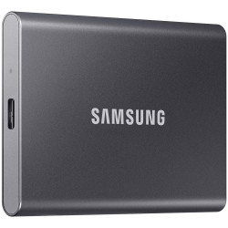 SAMSUNG 三星 T7 4TB 移动固态硬盘 USB 3.2 Gen 2 电脑手机硬件外置两用高速便携外接SSD 读速1050MBs
