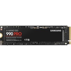 Samsung 三星 990 PRO 1TB固态硬盘 PCIe4.0 NVMe M.2接口 高速读写 PS5兼容 发烧级游戏SSD 智能散热控制