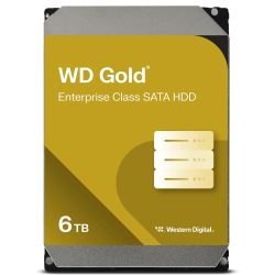 西部数据 WD 金色内置硬盘,6 TB,3.5 英寸,SATA 7,200 转/分钟,256 MB 缓存,企业版,WD6004FRYZ-AJP,环保包装