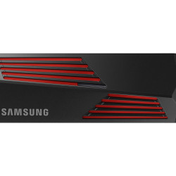 Samsung 三星 2TB SSD固态硬盘 M.2接口(NVMe协议PCIe 4.0 x4) 990 PRO With Heatsink散热片版 台式机PS5