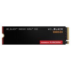 WD_BLACK SN850X NVMe SSD 4TB 内置固态硬盘(游戏内存,PCIe Gen4技术,读取 7300MB/s,写入 6600MB/s)黑色,标准