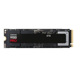 三星 SSD 9100 PRO 8TB,PCIe 5.0x4 M.2 2280,Seq。读取速度高达 14,800MB/s,最适合人工智能计算、游戏和重型工作站(MZ VAP8T0B/AM)