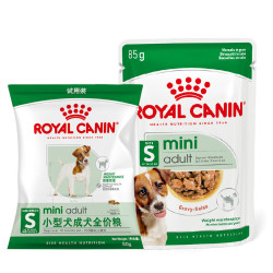 皇家 干+湿 小型成犬粮 PR27 50g+浓汤肉块MIAW 85g