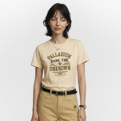 PALLADIUM 夏季圆领短袖T恤时尚百搭简约字母T女款夏装
