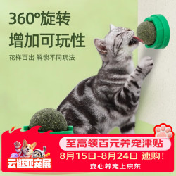 疯狂的主人 猫玩具猫咪猫薄荷球磨牙棒逗猫旋转舔舔乐自嗨神器解闷磨牙啃咬