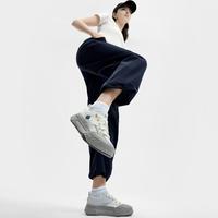 FILA 女鞋帆布鞋女时尚轻便舒适日常增高户外百搭复古帆布鞋