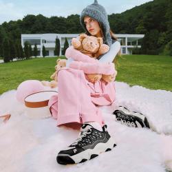 FILA 女鞋FUSION系列运动鞋女士时尚舒适复古篮球鞋