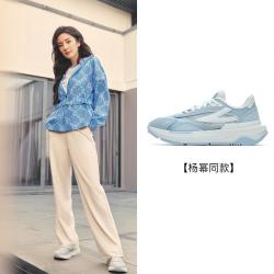 FILA 女鞋运动休闲鞋女士低帮厚底日常摩登运动鞋