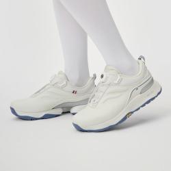 FILA 女鞋运动休闲鞋女士低帮轻便舒适回弹软钉高球鞋