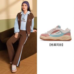 FILA 女鞋运动休闲鞋女舒适轻便日常复古板鞋