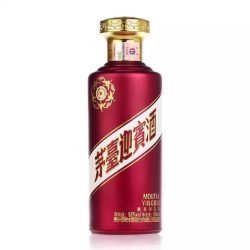 茅台 贵州茅台迎宾酒紫迎宾 53度500ml*1瓶酱香型白酒送礼
