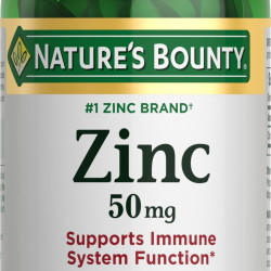 Natures Bounty 自然之宝 锌片50mg增强免疫力 100片
