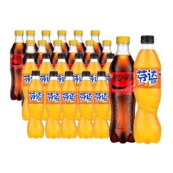 可口可乐 碳酸饮料零度可乐无糖芬达混合塑料瓶500mI*24汽水整箱