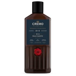 CREMO 男士2合1洗发水护发素 木质清香 保湿清洁 473ml