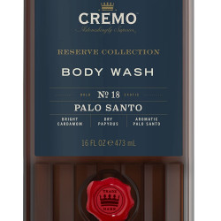 CREMO 洗浴凝胶 美白 男性 有机 16液体盎司(约473 ml) 1件装