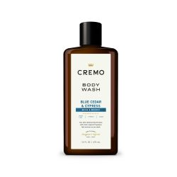 CREMO 男士沐浴露 柠檬皮柏木雪松混合香型 丰富泡沫 清洁保湿 473ml