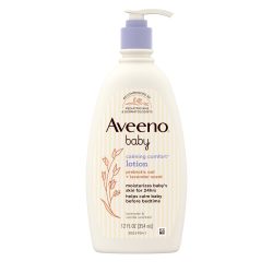 Aveeno Baby 艾惟诺（Aveeno） 婴儿舒缓保湿身体乳 薰衣草香 燕麦精华 24小时保湿 354ml