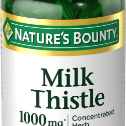 Natures Bounty 自然之宝 水飞蓟软胶囊 1000mg 肝脏健康补充剂 50粒