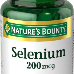 Natures Bounty 自然之宝 硒片200mcg前列腺健康100片