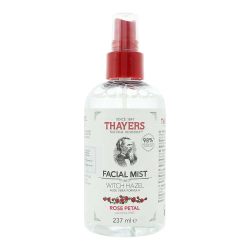 Thayers 无酒精金缕梅面部喷雾爽肤水，含芦荟、玫瑰花瓣，舒缓保湿，适合所有肤质，包装可能不同 237ml