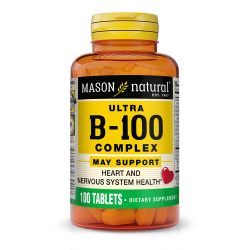 MASON natural Ultra B-100 复合物 - 健康的心脏和神经系统,改善免疫功能和能量代谢