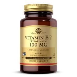 SOLGAR 维生素B2胶囊 100mg 能量代谢 神经系统健康 100粒