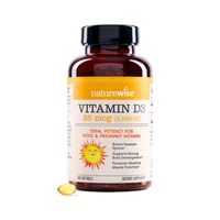 naturewise 维生素 D3 1000iu（25 微克）健康肌肉功能和免疫支持，非转基因，冷榨橄榄油中不含麸质，包装可能有所不同（迷你软胶囊），360 粒