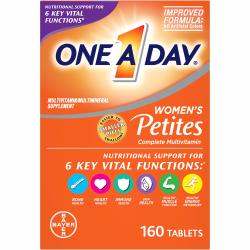 ONE A DAY One-A-Day 多种维生素 增强免疫力 支持健康 160片/盒 无味 纯素 1件装 适合成人