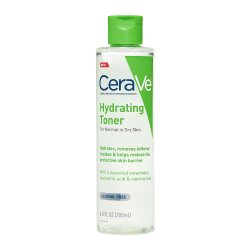 CeraVe 玻尿酸烟酰胺补水爽肤水 无酒精温和保湿 敏感肌适用200ml