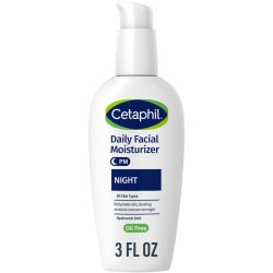 Cetaphil 夜间保湿面霜 玻尿酸深层补水 敏感肌可用 轻盈不油腻 88ml