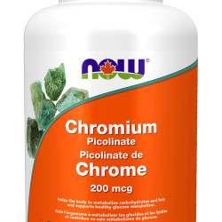 NOW 诺奥 Chromium Picolinate吡啶甲酸铬控血糖250粒