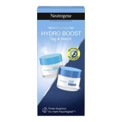 Neutrogena 露得清 Hydro Boost 日夜面部护理套装 含水霜(50 毫升)和晚霜(50 毫升),50ml*2
