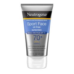 Neutrogena 运动防晒霜 SPF70+ 面部专用 防水防汗 清爽轻薄 73ml