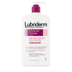 Lubriderm Advanced Therapy 香氛保湿乳液，含维生素E和维生素原B5，提供保湿，不油腻，946ml