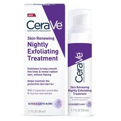 CeraVe 夜间焕肤精华液 温和去角质 改善暗斑细纹 面部护理50ml