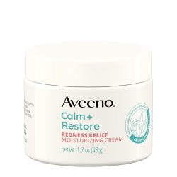 Aveeno 舒缓修护面霜 敏感肌肤 缓解红血丝 保湿修护 48g