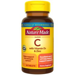Nature Made 维生素C+D3+锌片 增强免疫力 进口保健品 60片