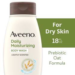 Aveeno 艾惟诺 沐浴露和沐浴凝胶 滋润保湿 男女通用 营养滋润 18液体盎司(约532毫升) 1件装