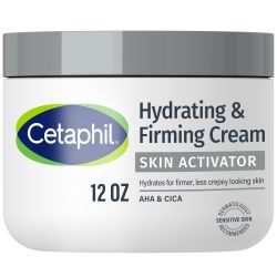 Cetaphil 丝塔芙 身体乳霜 杏仁酸CICA积雪草 紧致抗老保湿 干性敏感肌 无香 340g