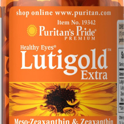 Puritan's Pride 叶黄素护眼软胶囊 成人视力保护 缓解视疲劳 60粒